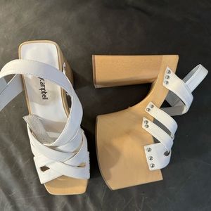 RARE Jeffrey Campbell Highest Strap Platform
